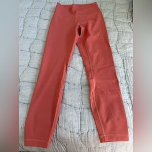 Lululemon Athletica Coral Leggings